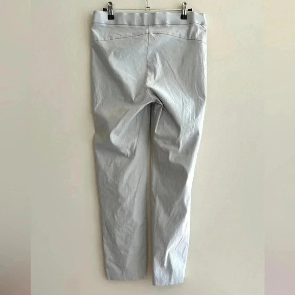 Ellen Tracey Light Blue/Grey Stretch Ankle Pants, Size Medium - Picture 9 of 16